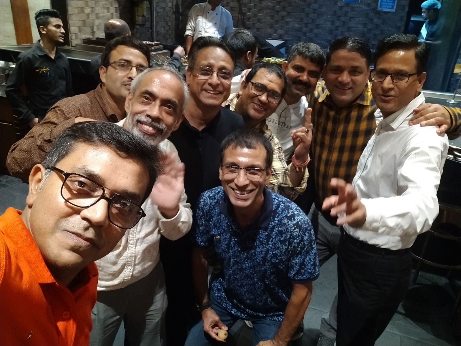 Celebration with Lemarch team